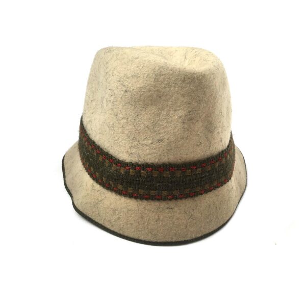 Chapeau en feutre de laine vintage