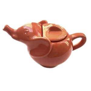 Théière Lipton Elephant corail