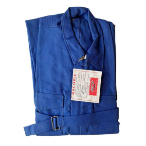 cote de travail bleue sanfor deadstock