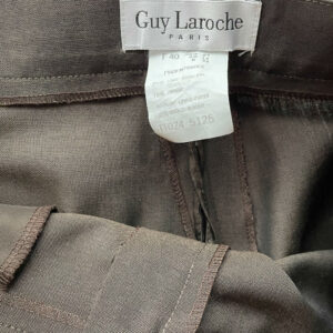 pantalon crepe guy laroche