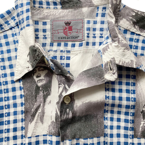 chemise indiens expedition vintage