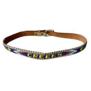 ceinture perles creeks vintage 80s