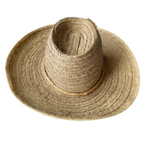 vintage straw cowboy hat