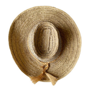 vintage straw cowboy hat