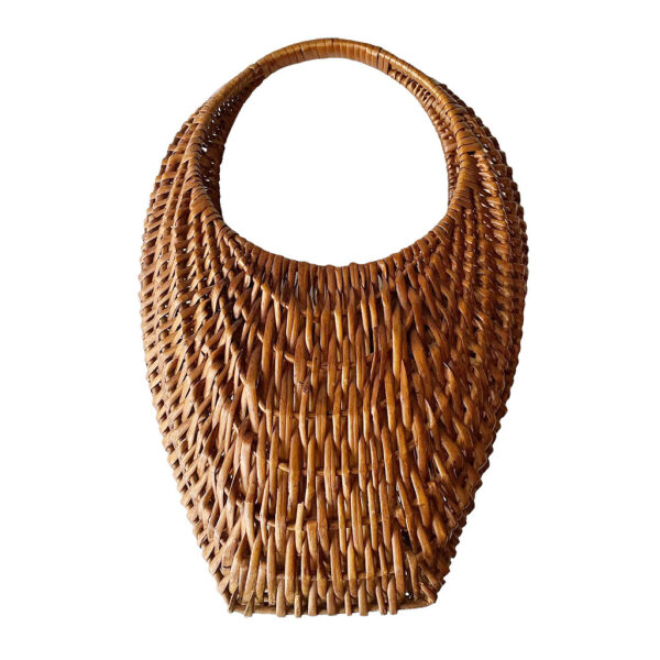 panier osier vintage