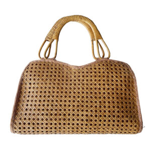 sac a main cannage 50s vintage