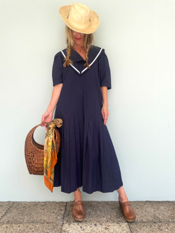 robe navy laura ashley