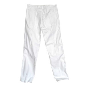 pantalon travail blanc sanfor vintage
