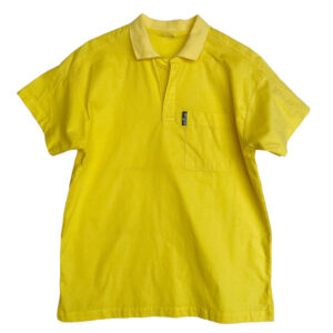 polo rangers coton jaune vintage