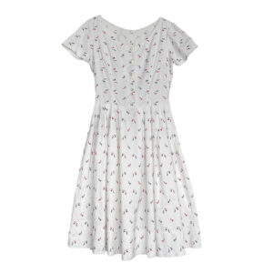 robe vintage coton fifties