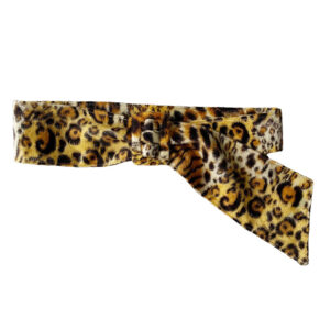 ceinture leopard vintage