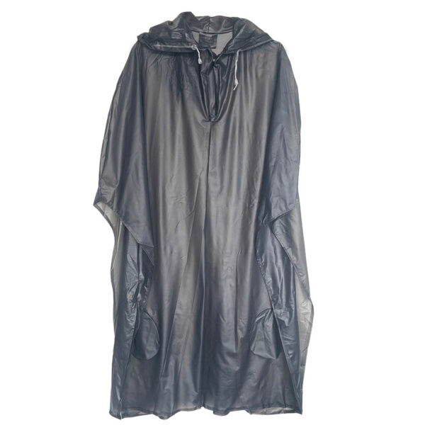 poncho vinyl transparent