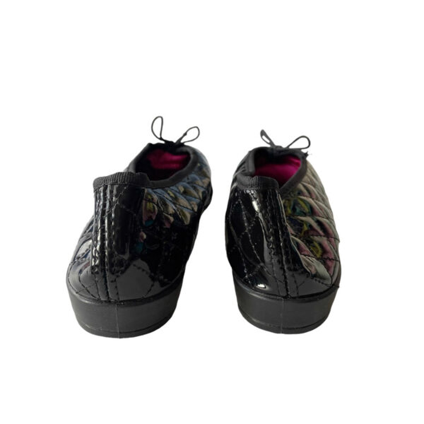 ballerines noires vernies matelassees andre