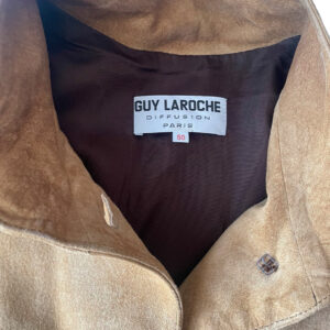 veste daim guy laroche tricolore