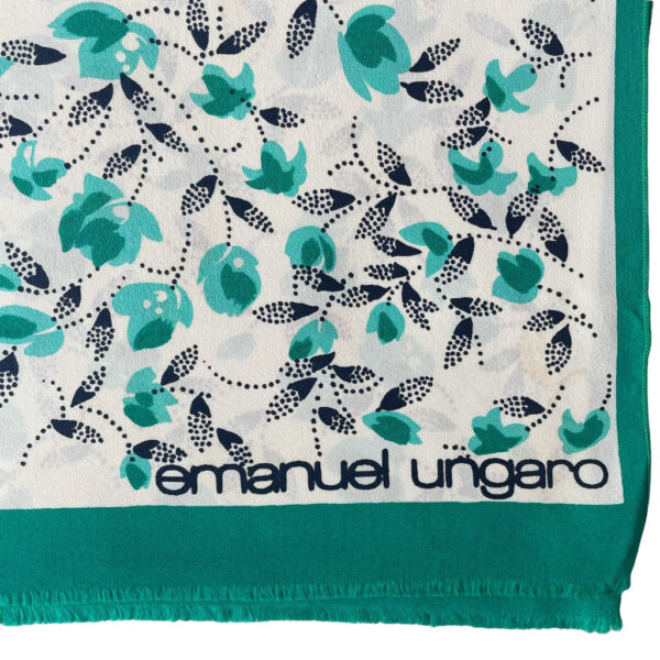 foulard soie ungaro vintage