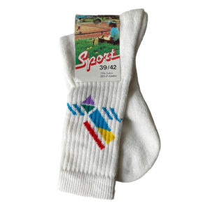 chaussettes sport vintage 80s