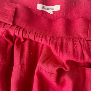 jupe coton charese vintage
