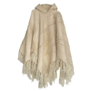 poncho capuche tissage kira vintage elephant future