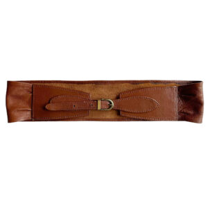 ceinture camel cuir souple vintage elephant future