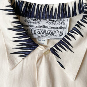 chemise le garage soleil bleu vintage elephant future