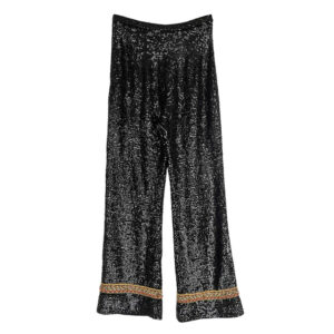 flare lainage sequins noir elephant future couture