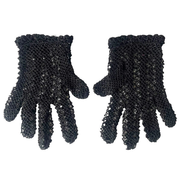 Gants dentelle noire vintage elephant paris