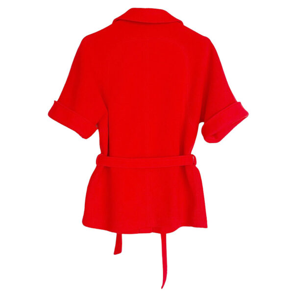 Veste rouge Courtelle Elephant Paris vintage