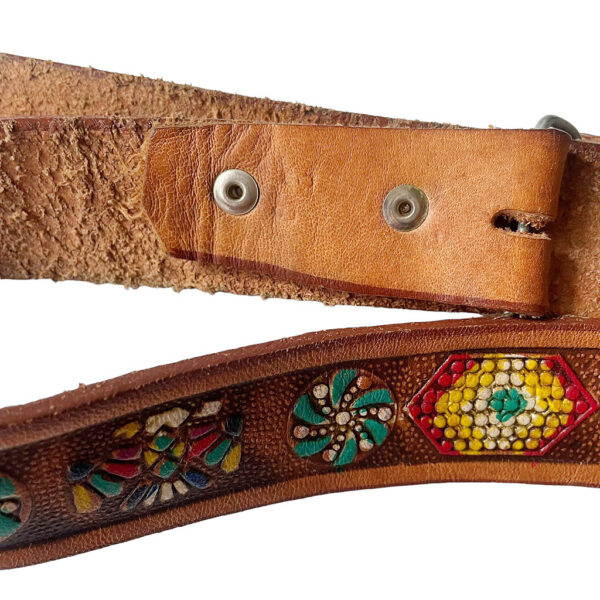 Ceinture cuir Mexico Elephant future vintage