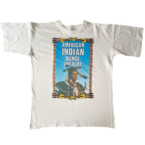 Tee-shirt American indian Elephant Paris vintage