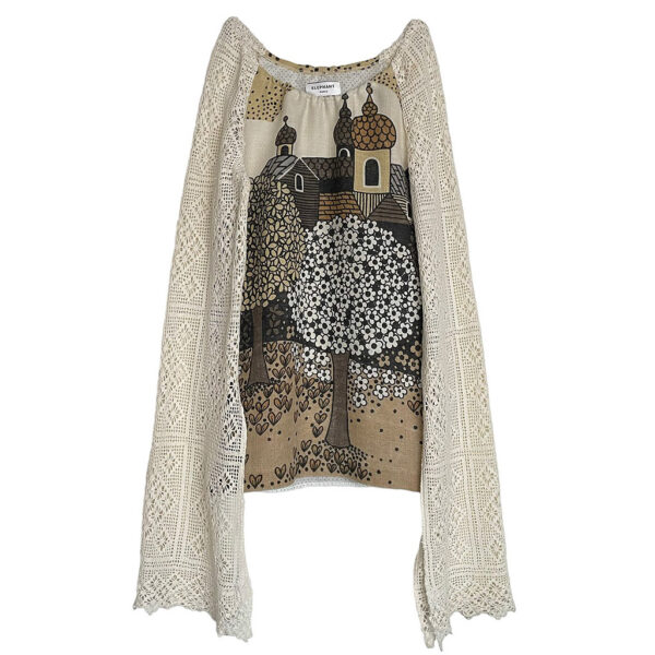 Robe bohème crochet Elephant Paris couture