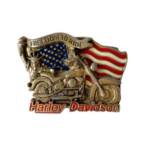 Boucle de ceinture Harley Davidson vintage Elephant Paris