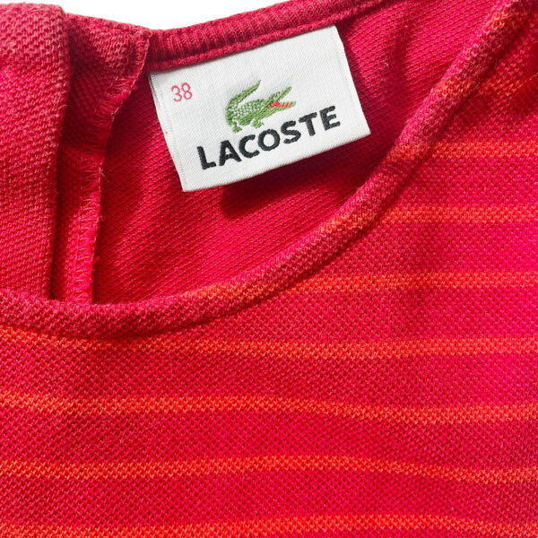 robe rouge Lacoste Elephant Paris vintage