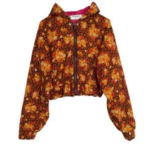 Bombers imprimé orange Elephant Paris Couture