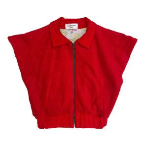 Bombers en éponge rouge Elephant Paris Couture