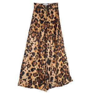 Flare Wild Elephant leopard Elephant Paris Couture