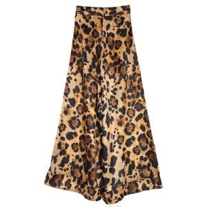 Flare Wild Elephant leopard Elephant Paris Couture