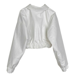 Bombers vinyl blanc Elephant Paris Couture