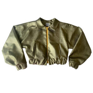 Bombers vinyl kaki Elephant Paris Couture