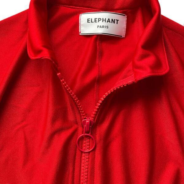 jumpsuit jersey rouge Elephant Couture