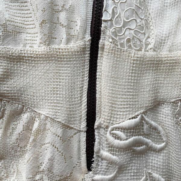 jumpsuit dentelle ivoire Elephant Couture