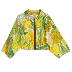 bombers coton dahlias Elephant Couture