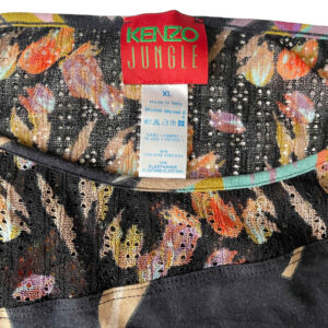 top fleurs kenzo jungle Elephant Paris vintage