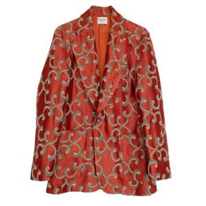 blazer costume tapisserie Elephant Paris Couture