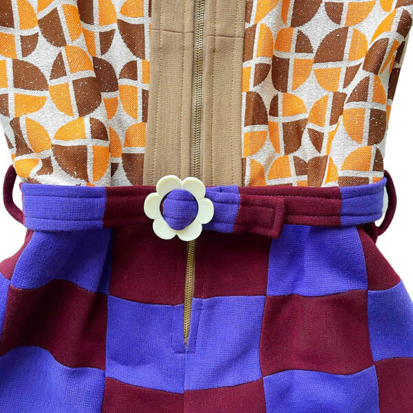 combishort jersey patchwork Elephant Paris Couture