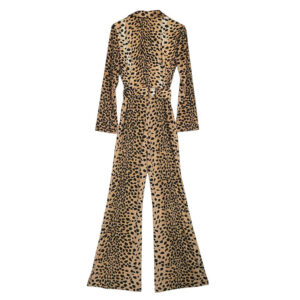 Combinaison flare Ladybug leopard Elephant Paris Couture