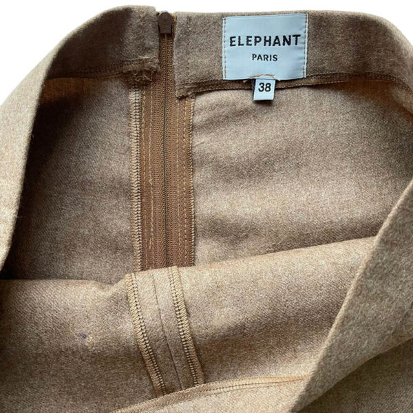 flare elephant flanelle camel Elephant Paris Couture
