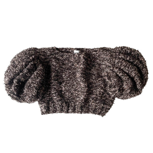 mini pull mohair crochet manches ballons Elephant Paris Couture