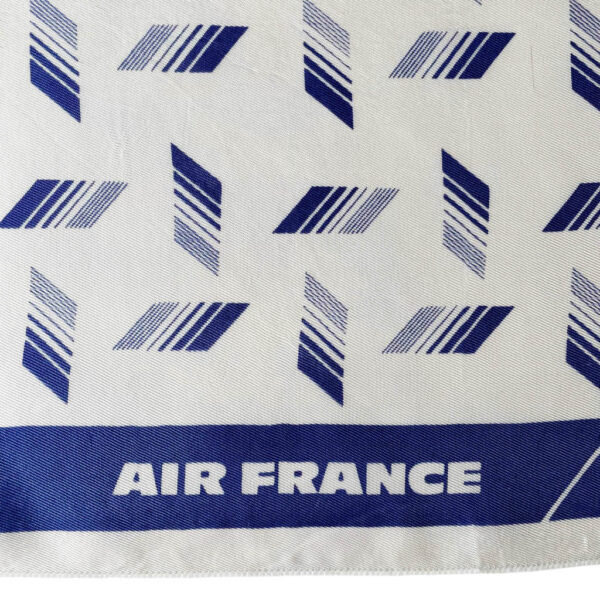 Petit carré Air France Elephant Paris vintage