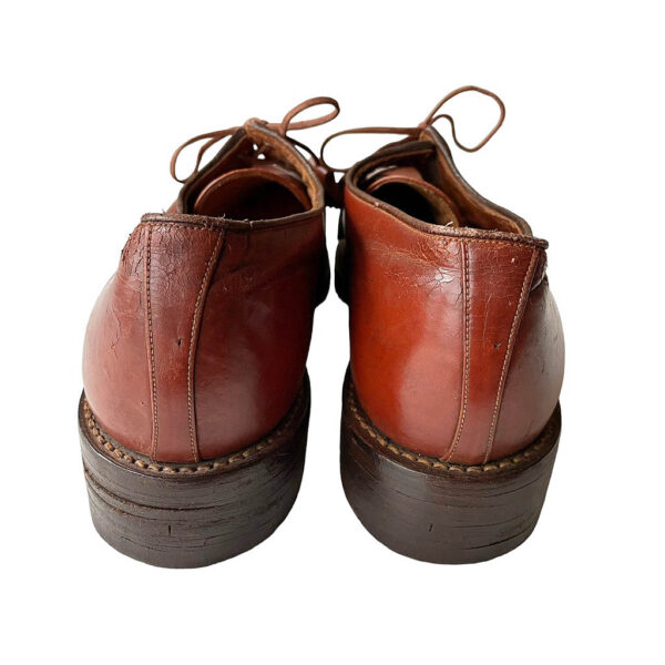 chaussures cuir homme années 50 Elephant Paris vintage