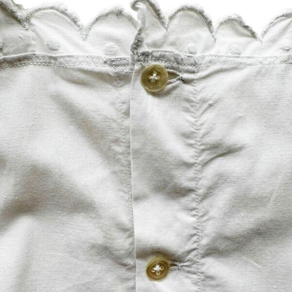Robe coton brodee lingerie 1905 Elephant Paris vintage